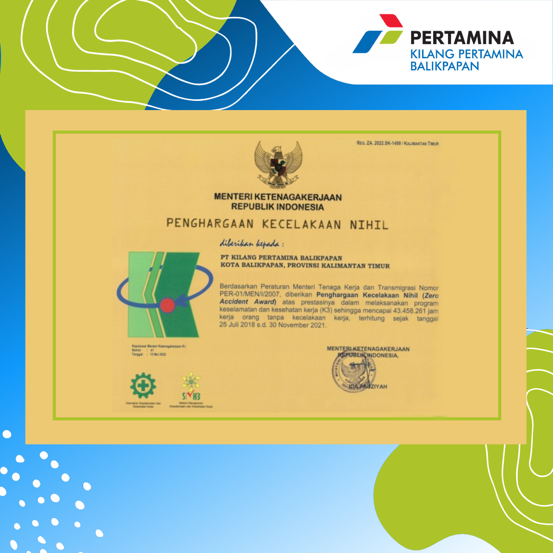 Zero Accident Award