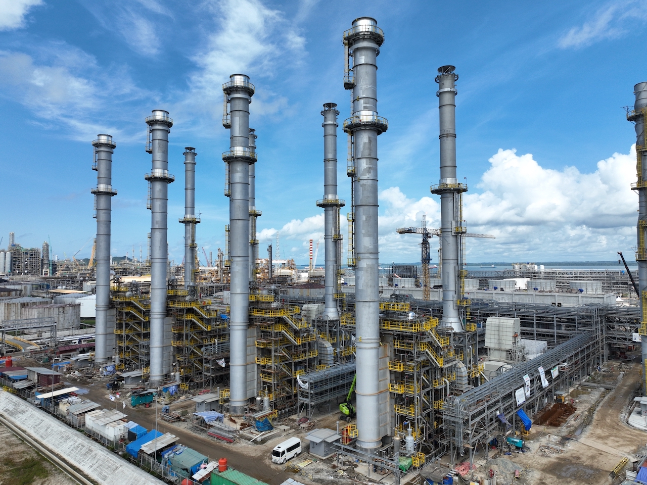 Balikpapan refinery infrastructure