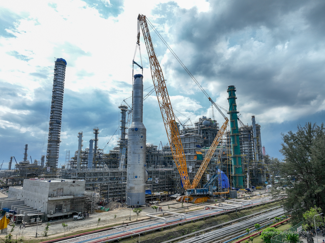 Spray Tower Lifting Milestone